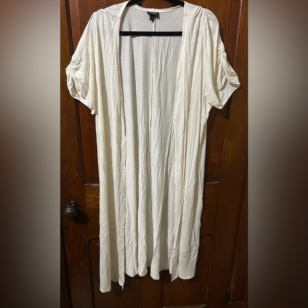 3X - torrid Duster Cardigan - Picture 2 of 5